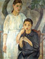 Joaquim Sunyer de Miro - Dos hermanas